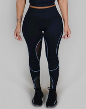 Load image into Gallery viewer, BLACK X LEGGINGS
