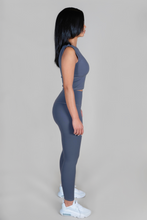 Load image into Gallery viewer, BUTTERY DARK GREY LEGGINGS
