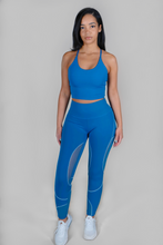 Load image into Gallery viewer, BLUE X SPORTS BRA TOP
