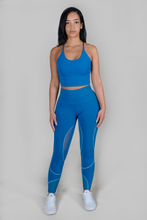 Load image into Gallery viewer, BLUE X SPORTS BRA TOP
