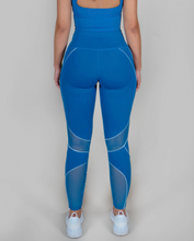Load image into Gallery viewer, BLUE X LEGGINGS
